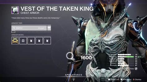 Destiny 2 How To Get The Taken King Armor Ginx Tv