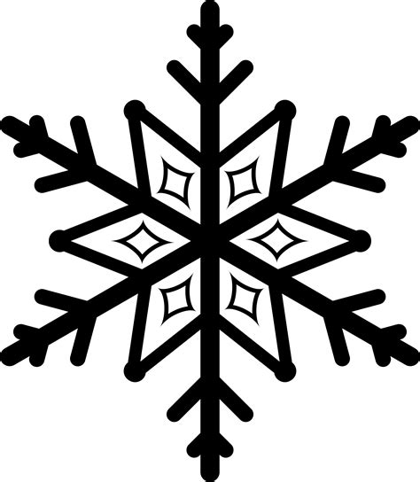 Snowflake Clipart Silhouette Snowflake Silhouette Transparent Free For