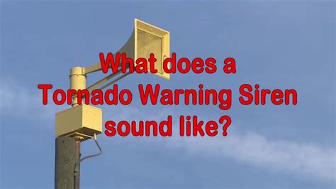 Tornado Warning Sound Florida