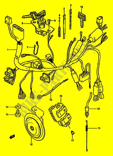 Instalacion Electrica Para Suzuki Gsx S 750 1982 Suzuki Moto