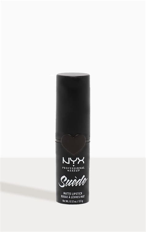 Nyx Professional Makeup Suede Black Lipstick Alien Prettylittlething Aus