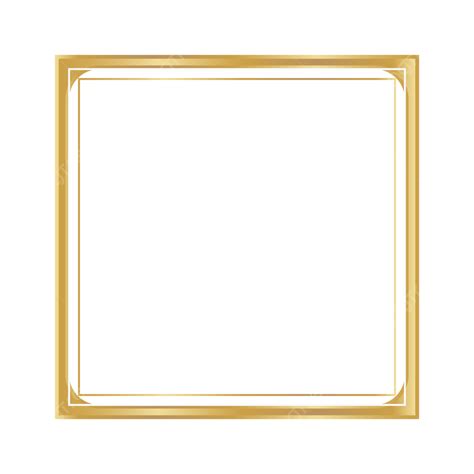 Golden Square Frame Vector Design Images Golden Vintage Square Border