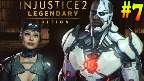 Catwoman And Cyborg Cutscenes Game Movie Injustice 2 Story 7 Pc 1080p