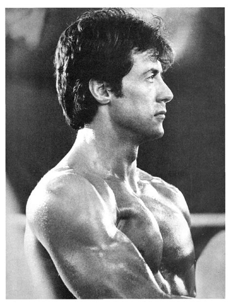 Sly Black And White Bandw Rocky Sylvester Stallone The Man Great