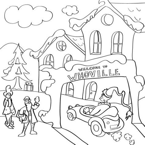 Whoville Coloring Pages - EColors - Coloring Home