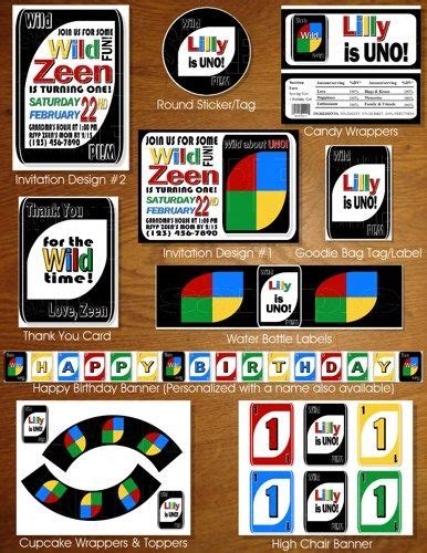 If you do, you will get to play the wild card, and win, no matter what color someone else plays before you. Personalized Uno Card Game Theme Printable Party Package ...