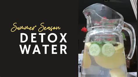 Special Detox Water For Beautiful Glowing And Clear Skin In Summer