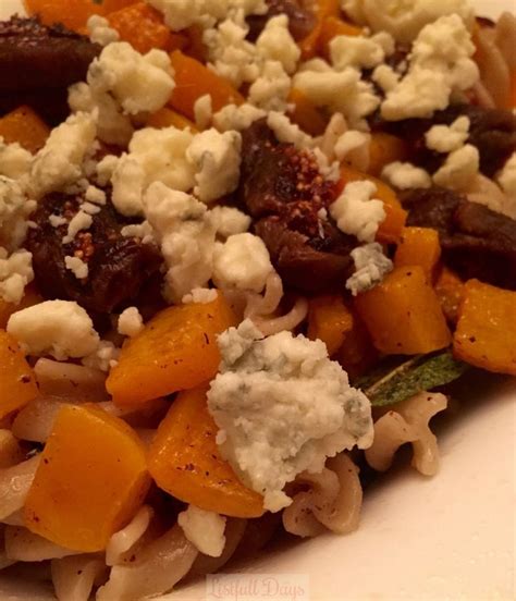Meatless Monday Sage Butter Pasta With Figs And Butternut Squash