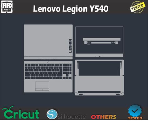 Lenovo Legion Y540 Skin Template Vector Armobileskin