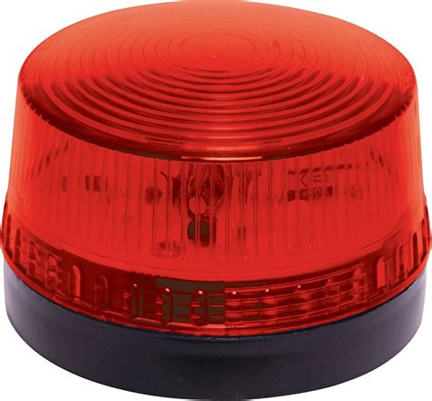 12v Flashing Signal Lamp 1watt Led Strobe Red Ebay