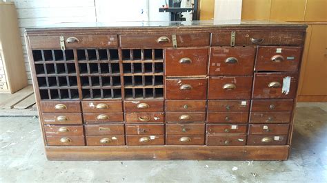 Antique General Store Apothecary Cabinet Makeover