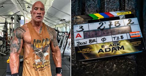 Dwayne ‘the Rock Johnson Is Every Inch A Superhero As He Shows Off