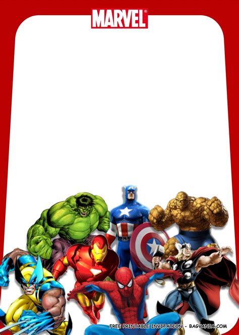We have even collected some great. Avengers Invitations Template Free Unique Free Printable Superhero Birthday Party Kits Templates ...
