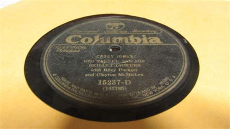 Riley Puckett Columbia 78 Rpm Record 15237 Gid Tanner And His Skillet Lickers Ebay