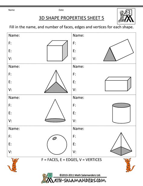 ● worksheet on venn diagrams. Nets Of 3d Shapes Worksheet Gcse - geometry cheat sheet3d ...