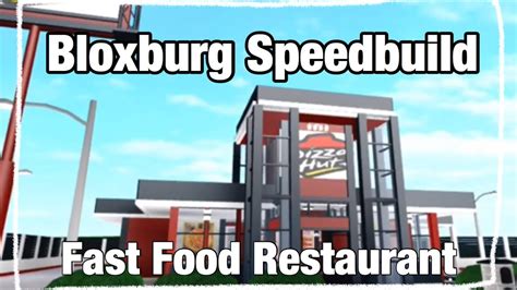 Best fast food in lahore: Fast Food Restaurant (Mobile)~Roblox Welcome To Bloxburg ...
