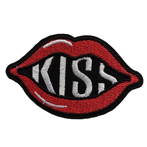 Wuyucong New Arrival Small Kiss Lips Patches For Clothes Shoes Diy