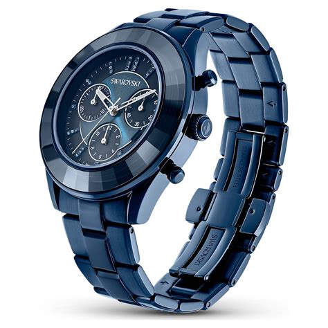 Octea Lux Sport Watch Metal Bracelet Blue Blue Finish