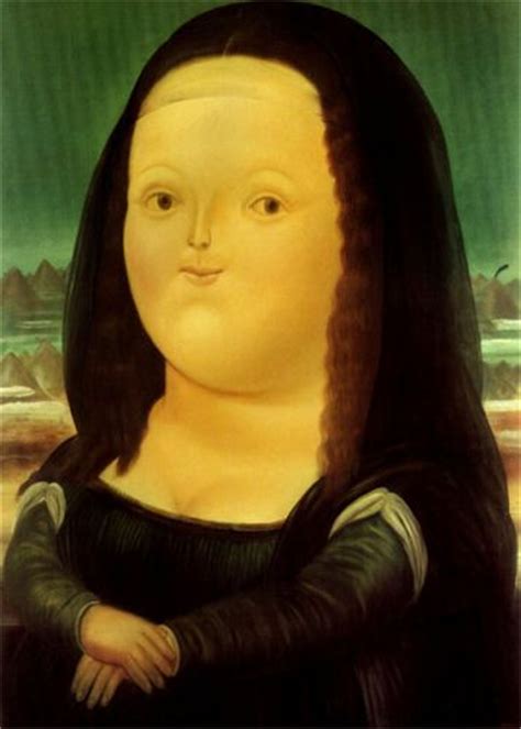 Fernando Botero Gioconda Mona Lisa