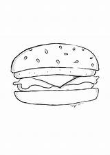 Cheeseburger Line Drawings Deviantart sketch template