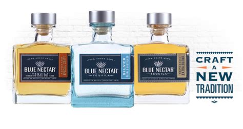 Blue Nectar Tequila Reposado Small Batch Tequilas