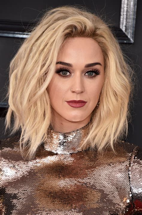The Buzziest Beauty Looks From The 2017 Grammy Awards Katy Perry Hair