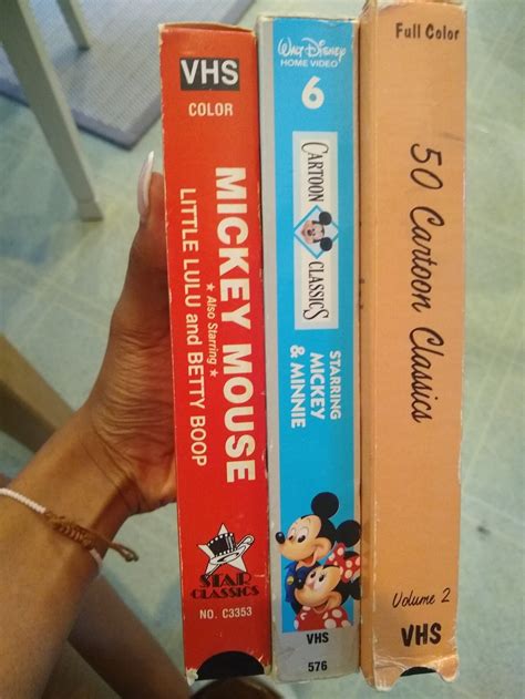 Walt Disney Cartoon Classics VHS Etsy