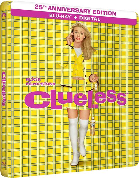 Clueless25thanniversarylimitededition Blu Raysteelbook Cover Screen Connections