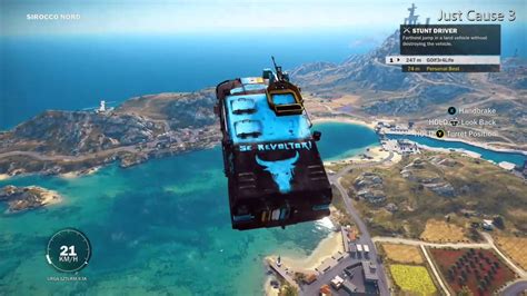 Attempting To Land A Vehicle Out Of The U41 Ptakojester On Just Cause 3