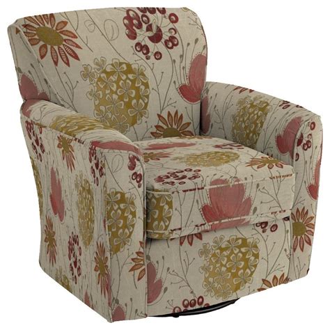 best home furnishings swivel glide chairs 2887 kaylee swivel barrel arm chair westrich