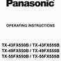Panasonic Tx32cs510b User Manual