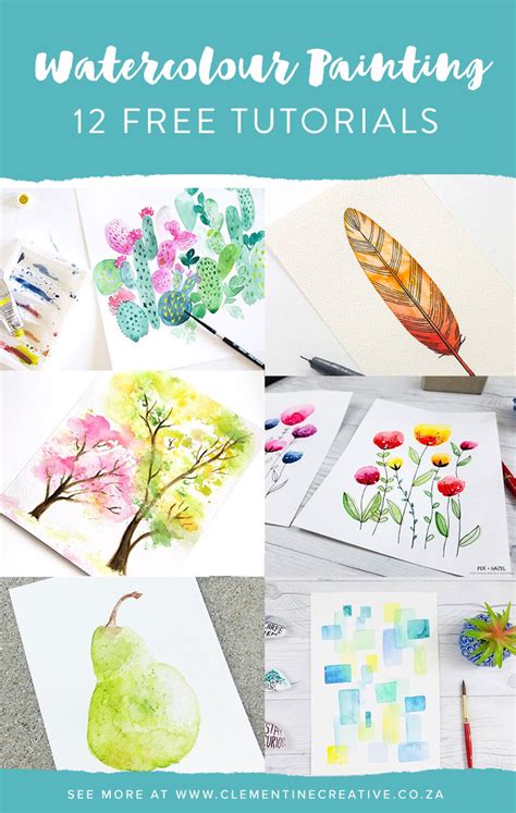 Easy Watercolor Drawings For Beginners The Pen Drawing Comes Before