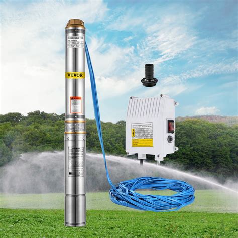 VEVOR VEVOR Stainless Steel Submersible Well Pump 220V Submersible Pump