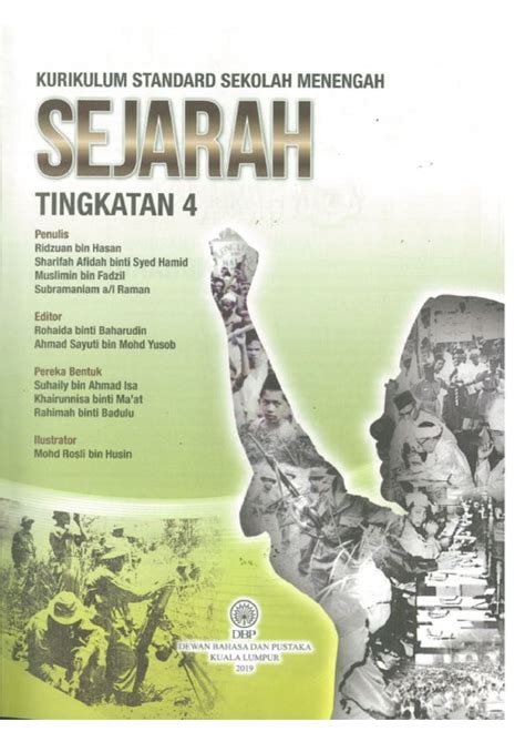 Buku Teks Sejarah Tingkatan 4 Kssm 2020 Pdf