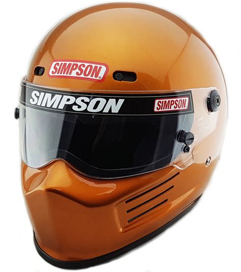 Simpson Super Bandit Helmet Snell Sa2015 Copper Simpson Racing Uk