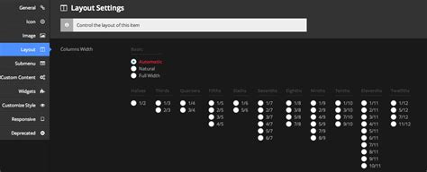 Menu Item Layouts Ubermenu 3 Knowledgebase