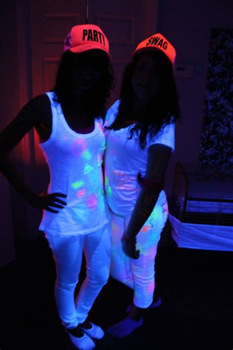 17 Best Images About Black Light Dance Party Outfit Ideas On Pinterest
