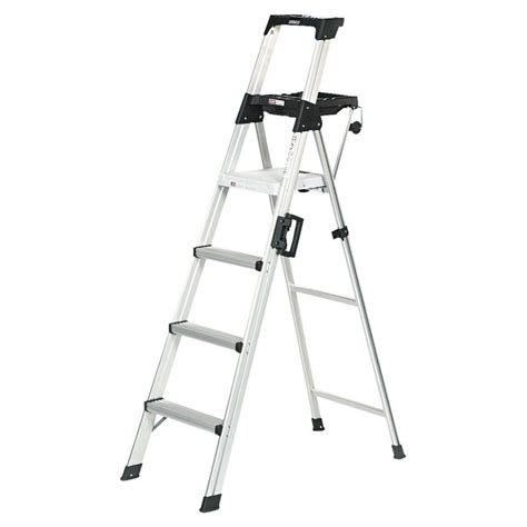 Cosco Signature Series 6 Ft Aluminum Folding Step Ladder With Leg Lock