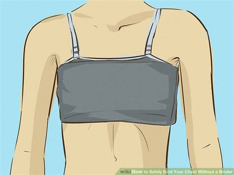 5 Ways To Safely Bind Your Chest Without A Binder Wikihow