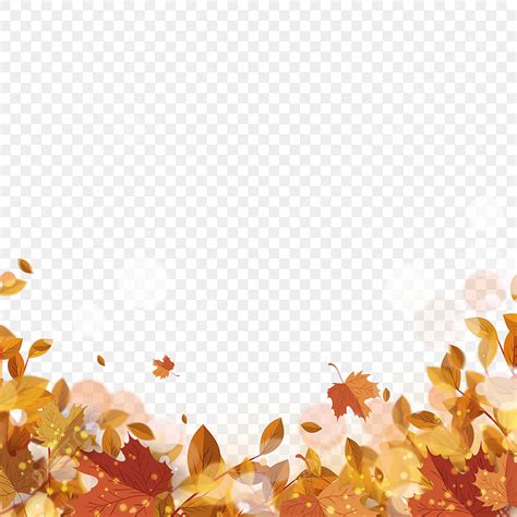 Autumn Leave Hd Transparent Golden Autumn Leaves Autumn Leaves Light