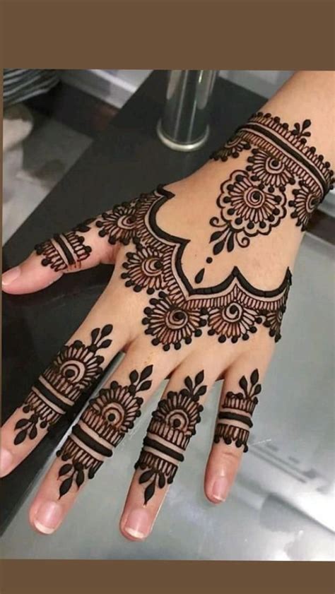 Mehndi Designs Henna Tatoeage Ontwerpen Henna Handen Eenvoudige Henna