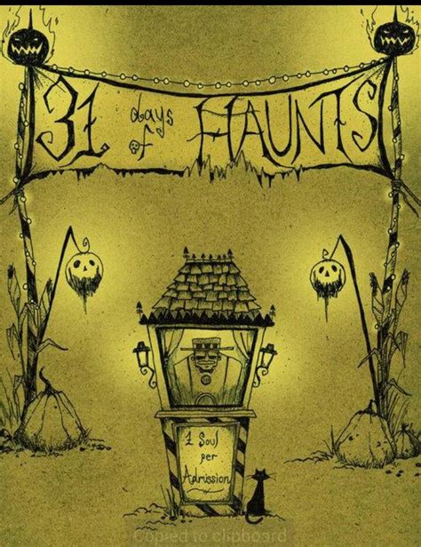 31 Days Of Haunts Halloween Countdown Halloween Labels Halloween