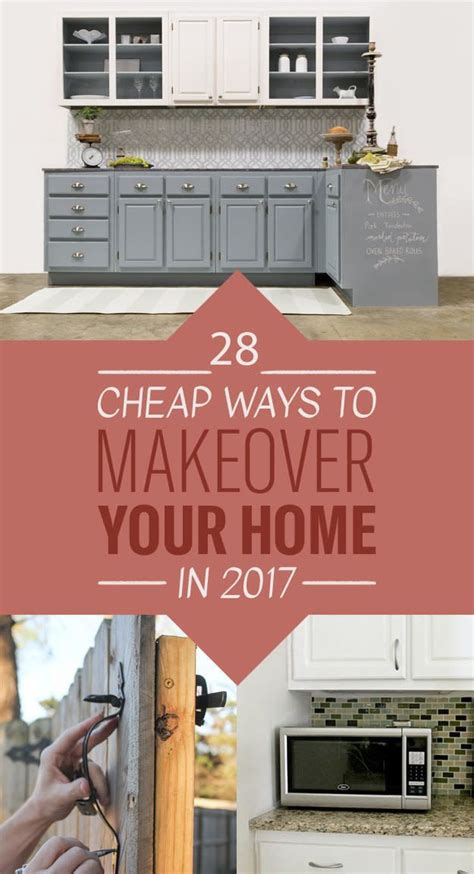 28 Simple Ways To Improve Your Home In 2017 Home Improvement Projects