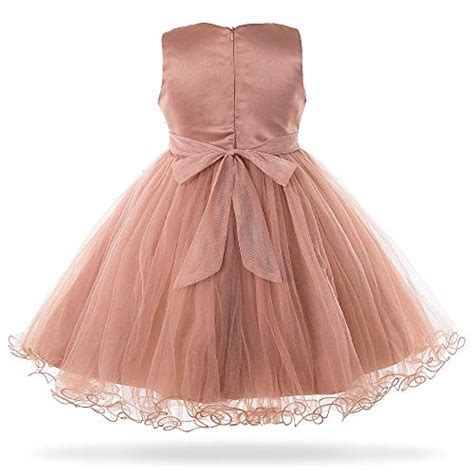 Cielarko Girls Dress Flower Pearls Kids Party Wedding Dresses For 2 11