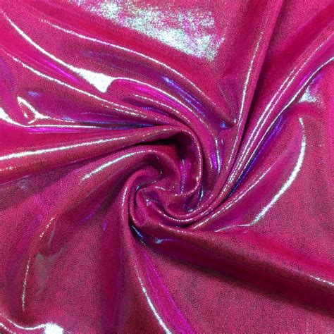 Iridescent Jewels Spandex Foil Fabric Pine Crest Fabrics