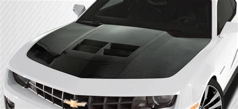 2014 2015 Chevrolet Camaro Carbon Fiber Hoods Duraflex Body Kits