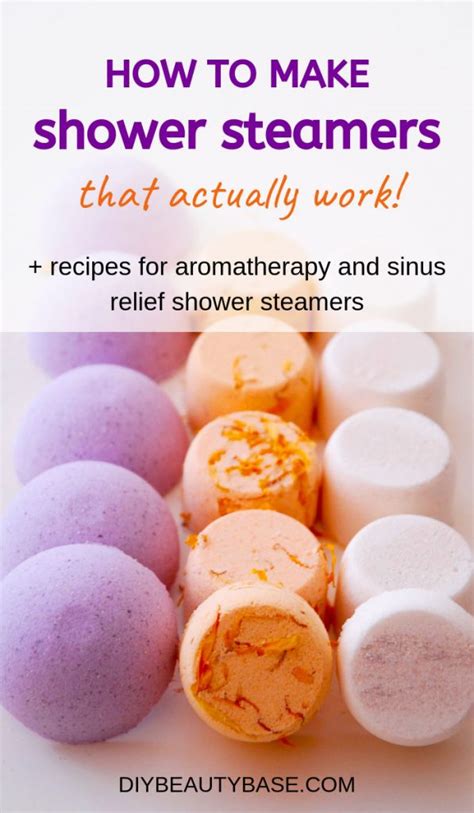 How To Make Shower Steamers That Actually Work For Cold And