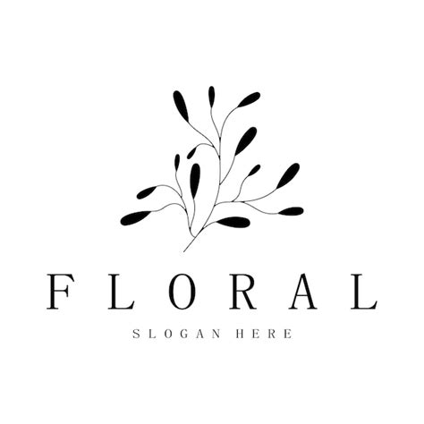 Premium Vector Elegant Floral And Leaf Frame Delicate Botanical