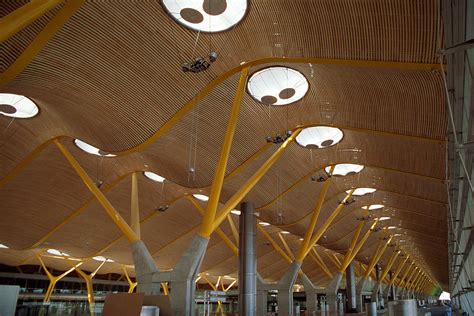 Madrid Barajas Airport Textile Architecture Iaso
