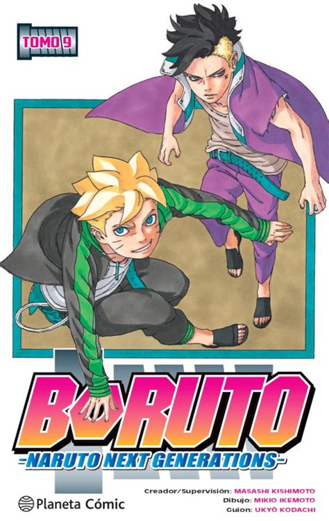 Boruto Naruto Next Generations 09 Tomo 9 Cómic Manga Shonen — El